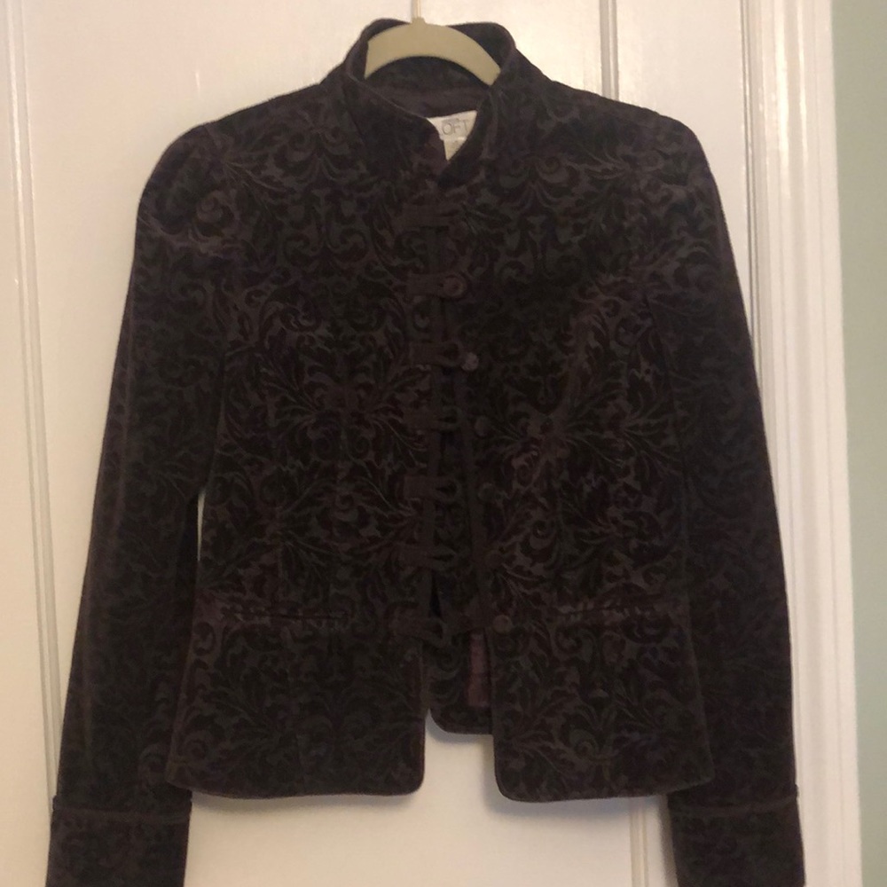 Velvety blazer